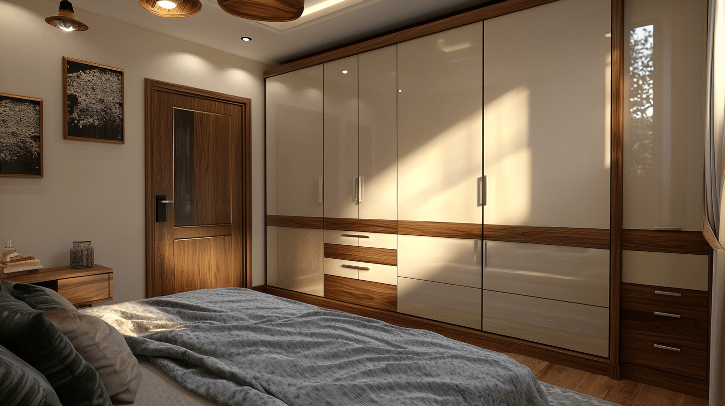 Custom fitted wardrobe solution